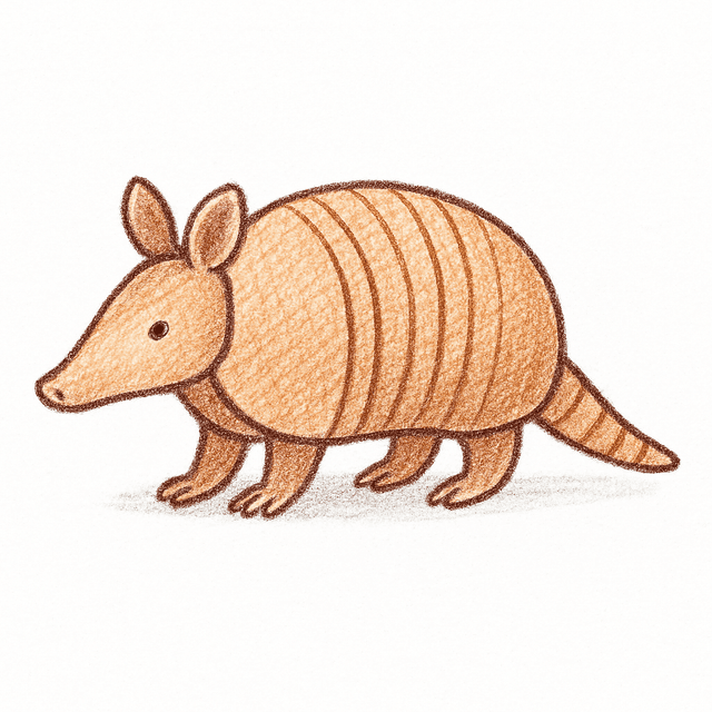 Clue 5: armadillo