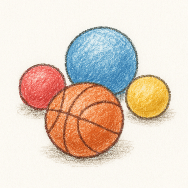 Clue 2: balls