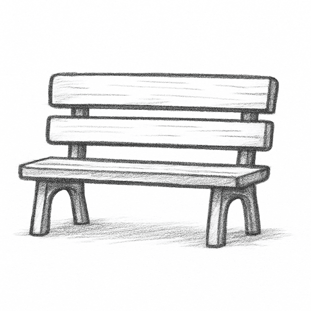 Clue 3: bench