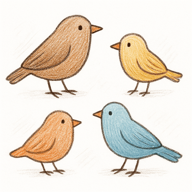Clue 3: birds