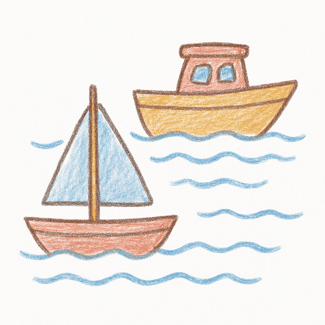 Clue 3: boats