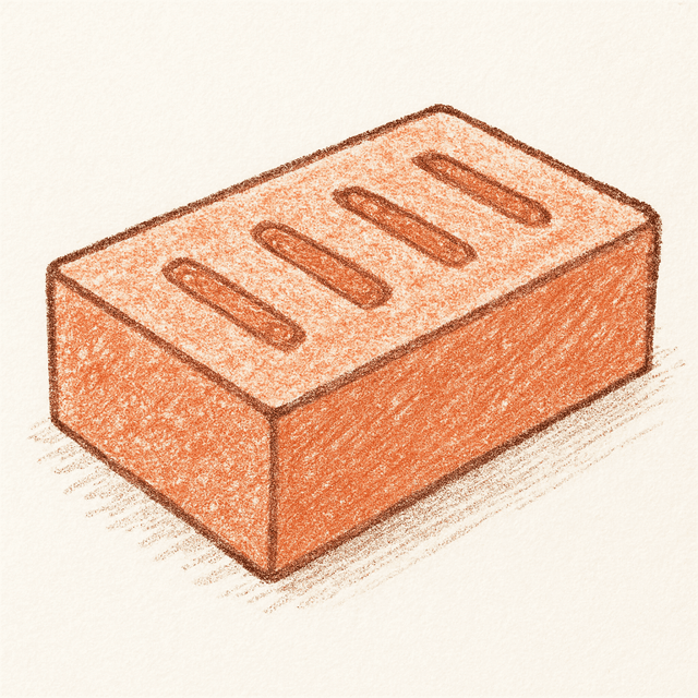 Clue 2: brick