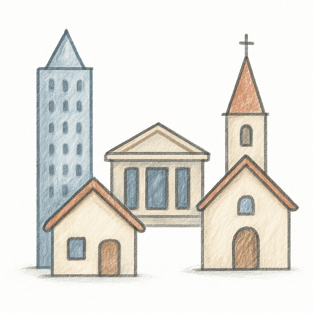 Clue 1: building