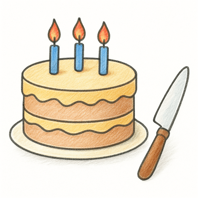 Clue 3: cake
