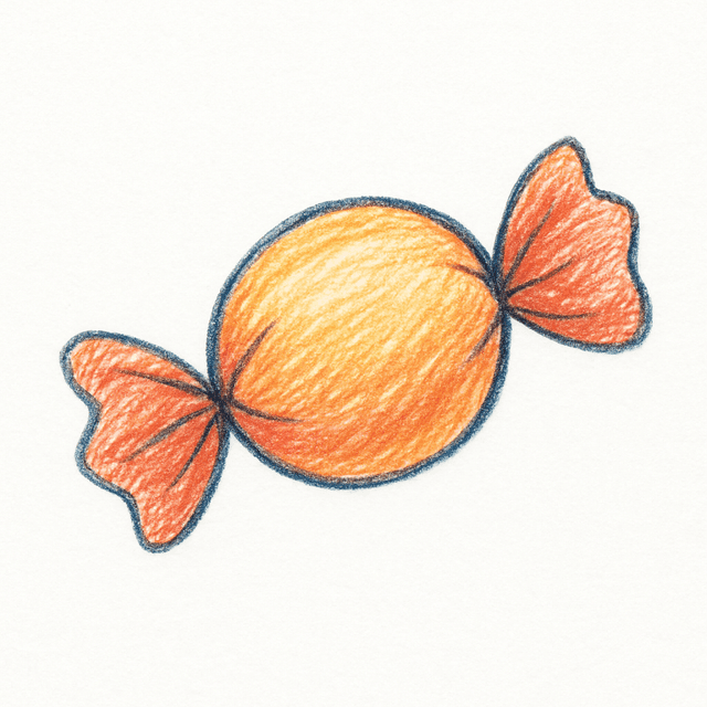 Clue 2: candy