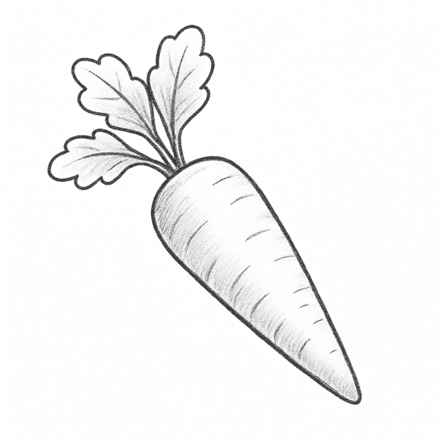 Clue 1: carrot