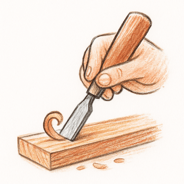 Clue 1: carve