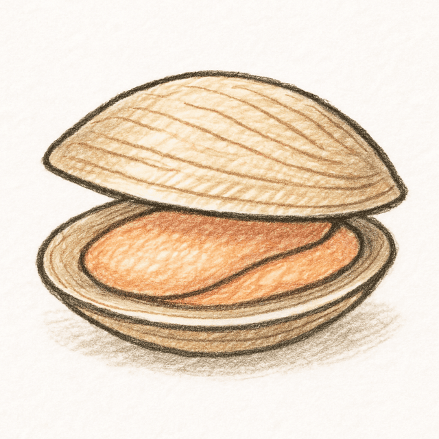 Clue 1: clam