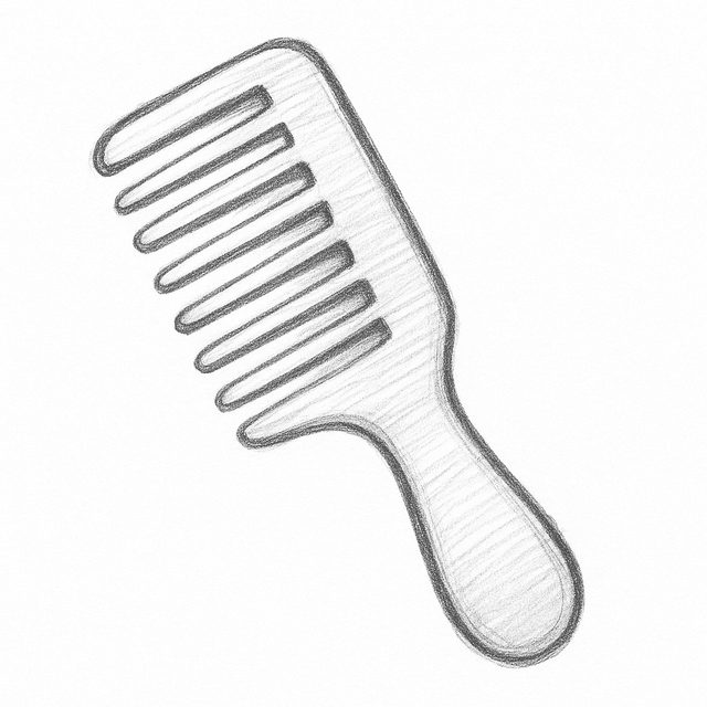 Clue 1: comb