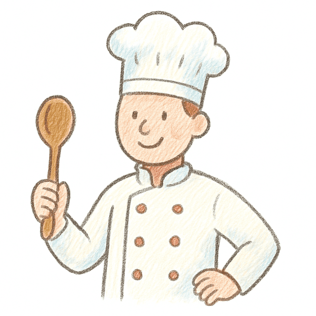 Clue 1: cook