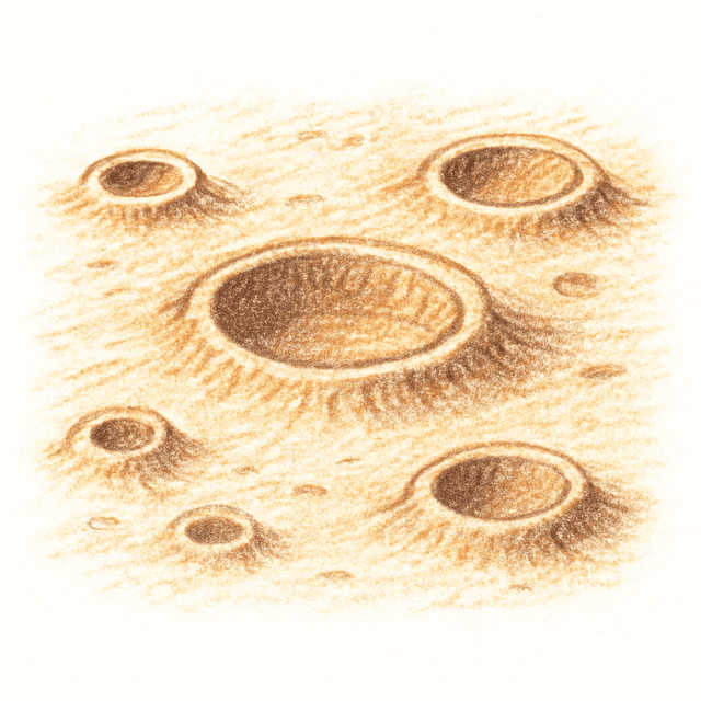 Clue 4: craters