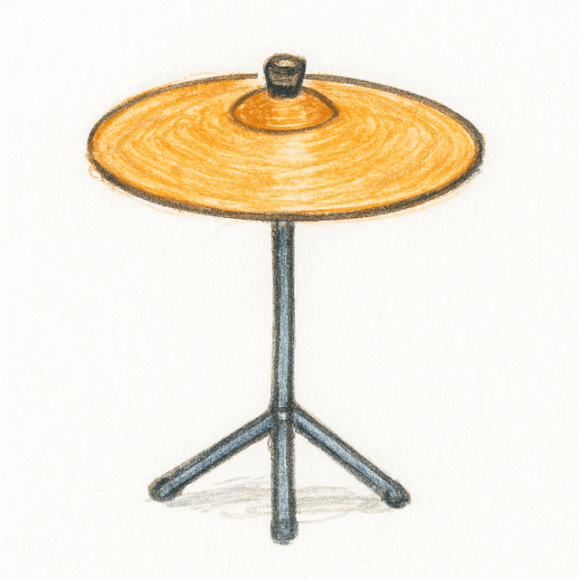 Clue 2: cymbal