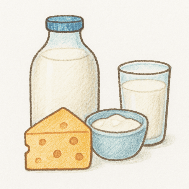Clue 5: dairy