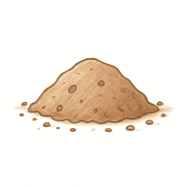 Clue 1: dirt