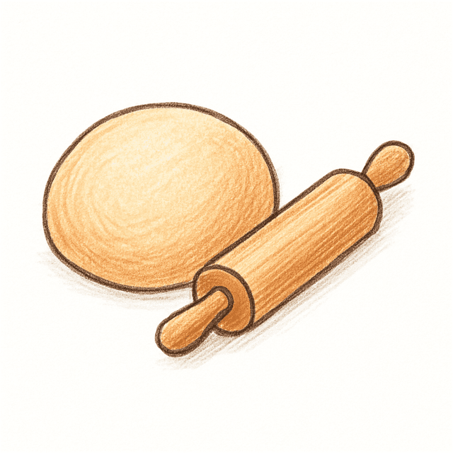 Clue 2: dough