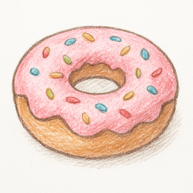 Clue 5: doughnut