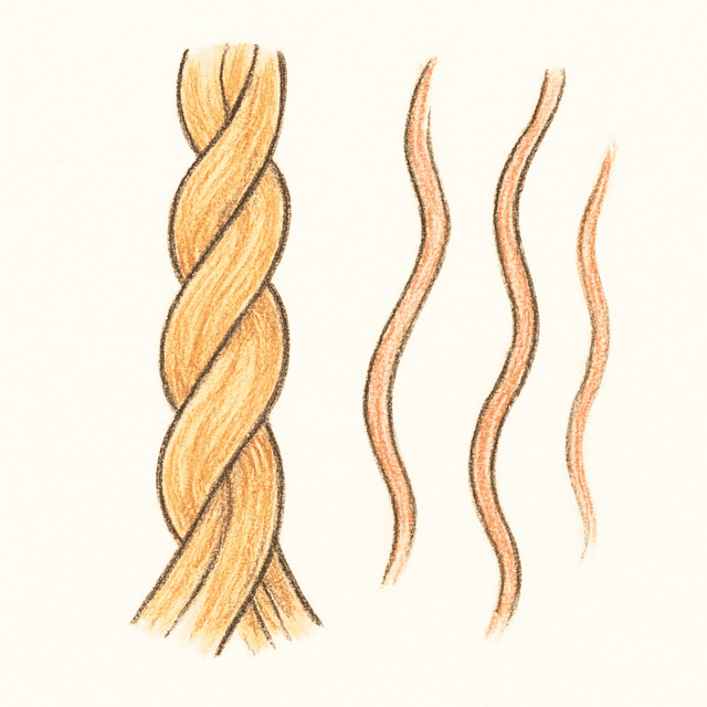 Clue 2: fibers