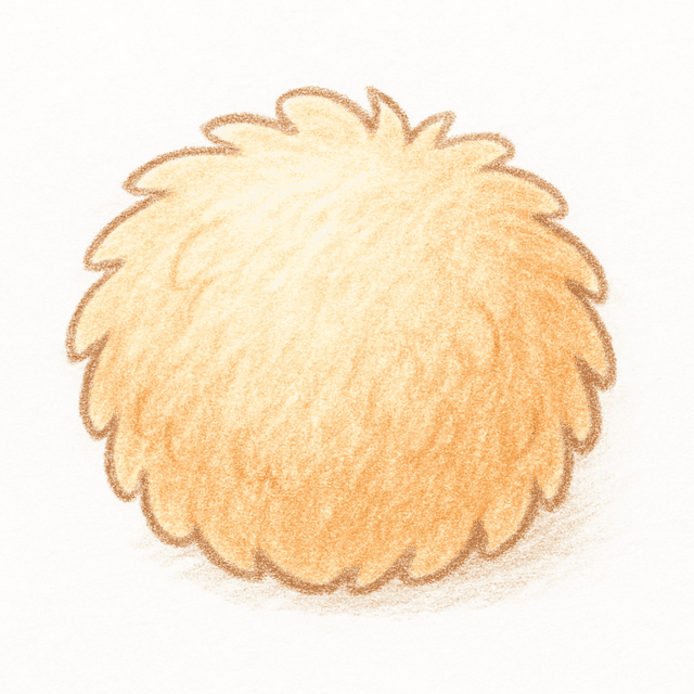 Clue 2: fluffy