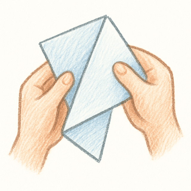 Clue 2: folding