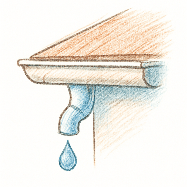 Clue 4: gutters