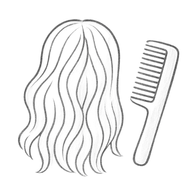 Clue 5: hair
