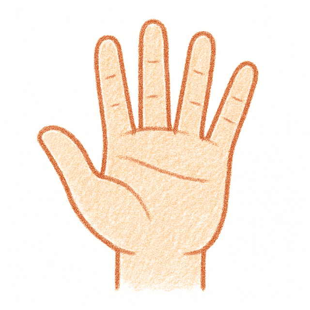 Clue 5: hand