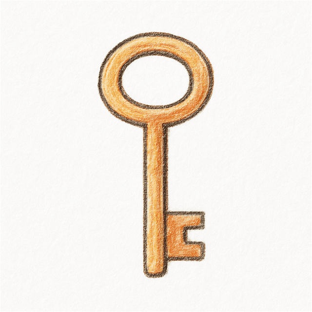 Clue 3: key
