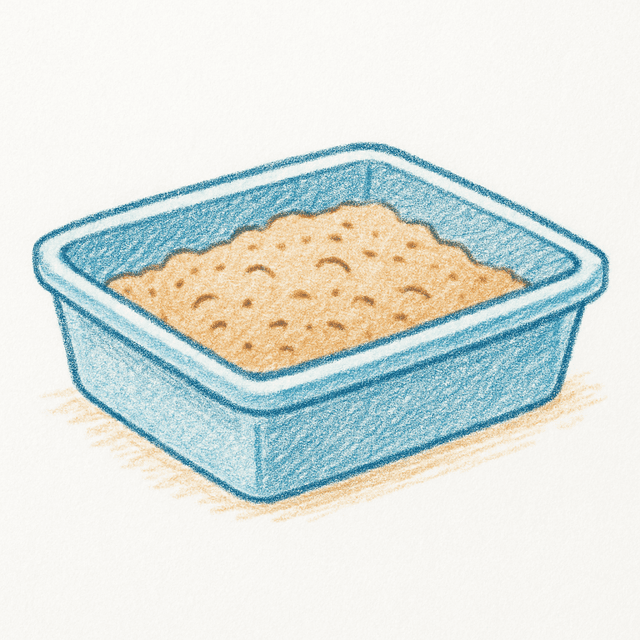 Clue 5: litter-box
