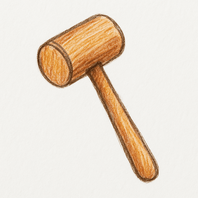 Clue 1: mallet