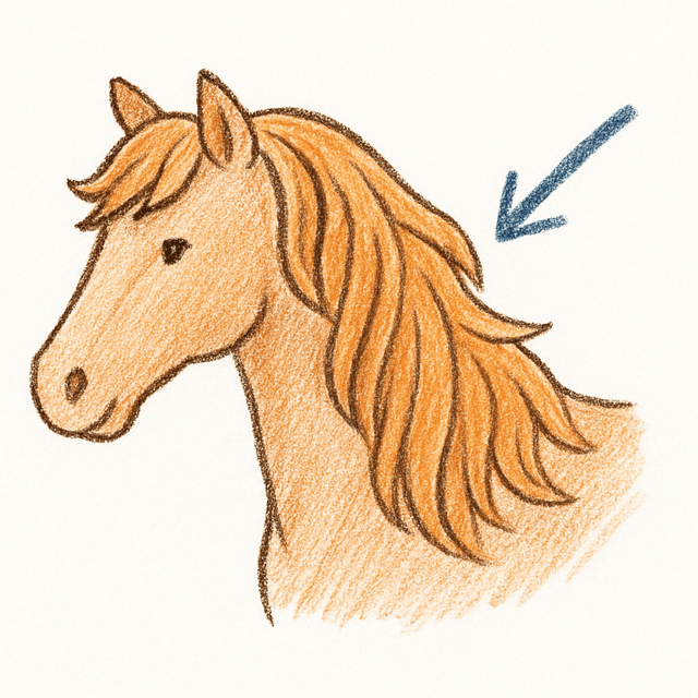 Clue 5: mane
