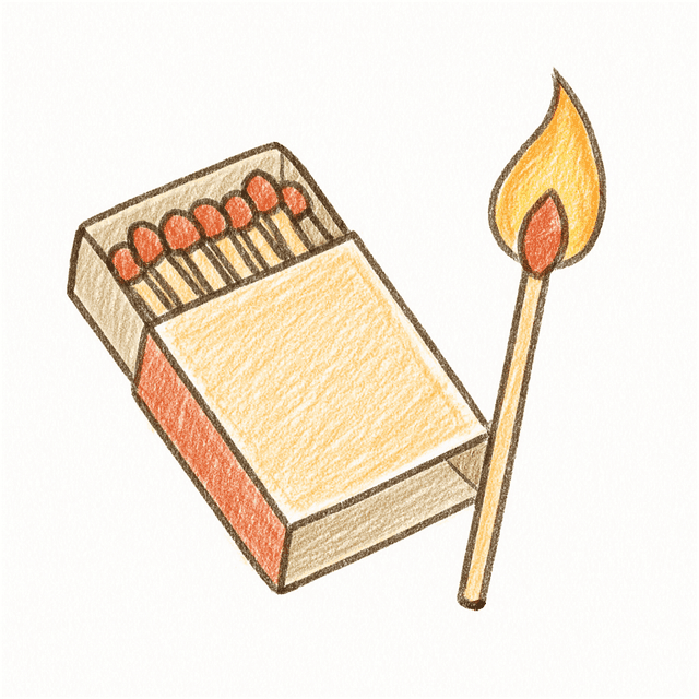 Clue 5: matches