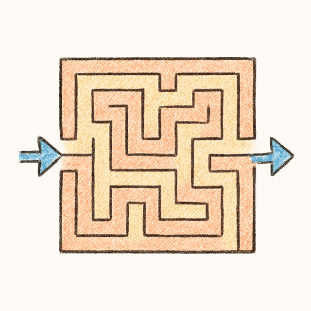 Clue 1: maze