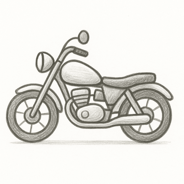 Clue 2: motorcycle