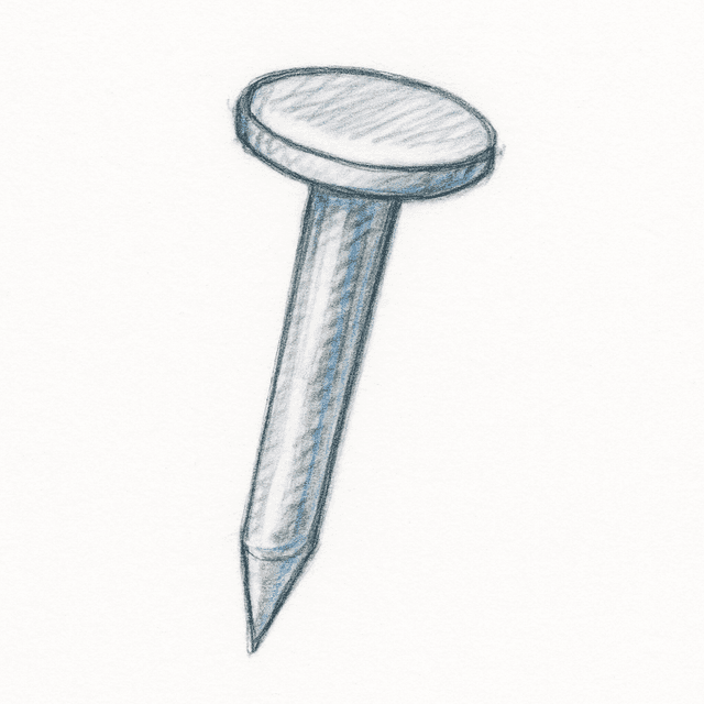 Clue 1: nail
