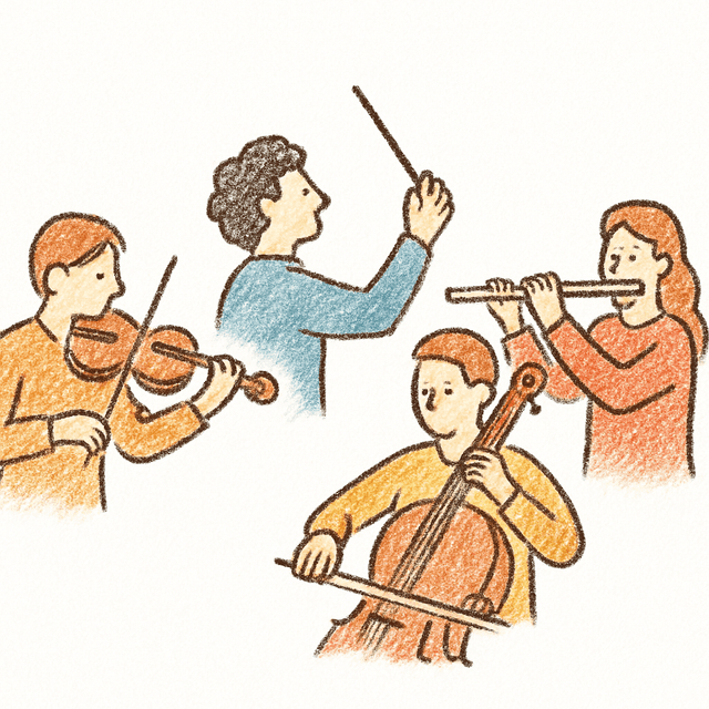 Clue 3: orchestra