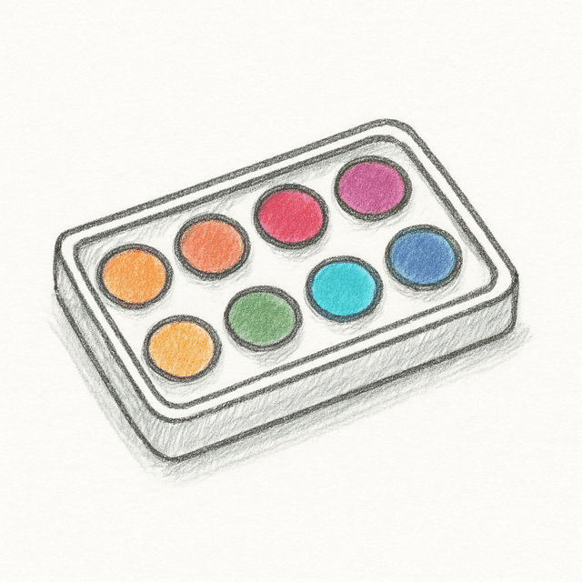 Clue 1: paints