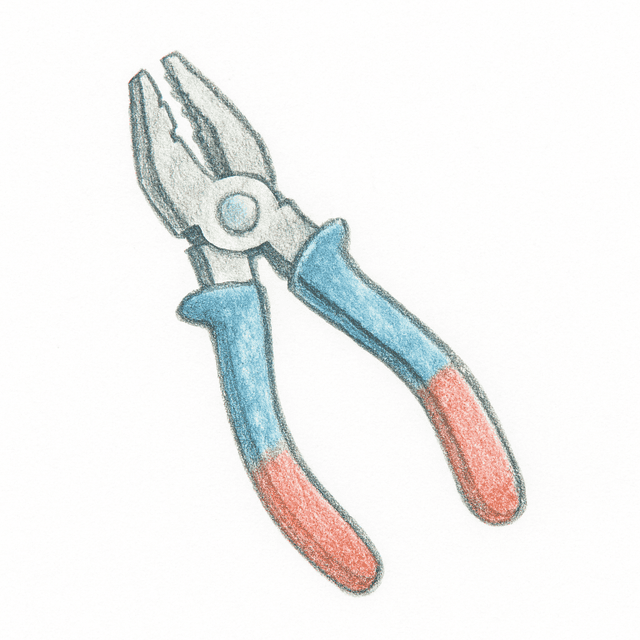 Clue 2: pliers