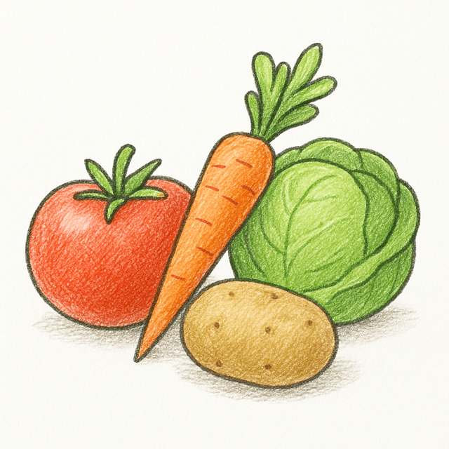 Clue 1: produce