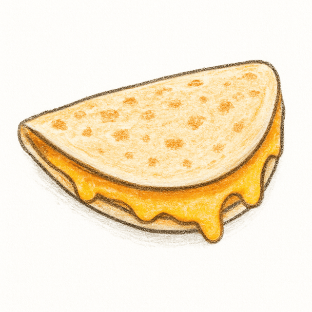 Clue 1: quesadilla