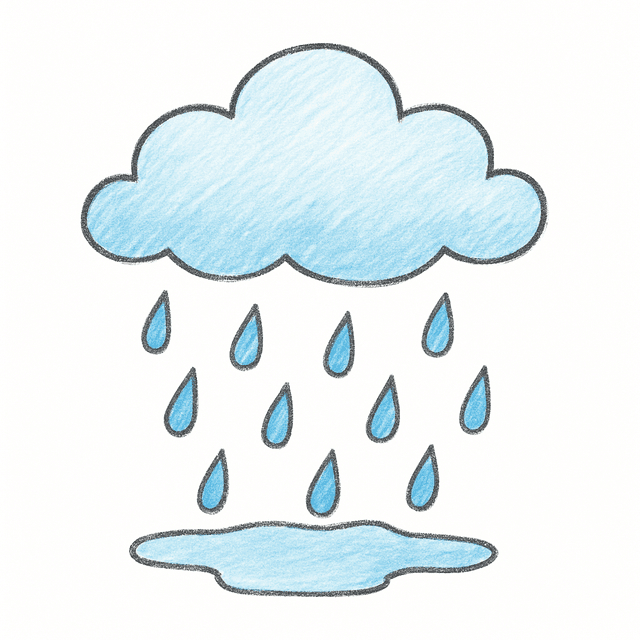 Clue 5: rain