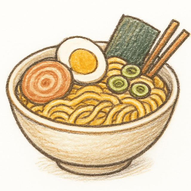 Clue 1: ramen