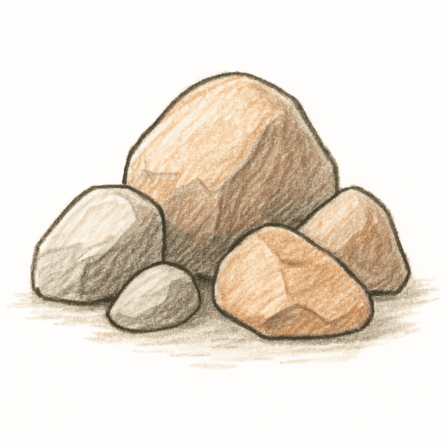 Clue 1: rocks