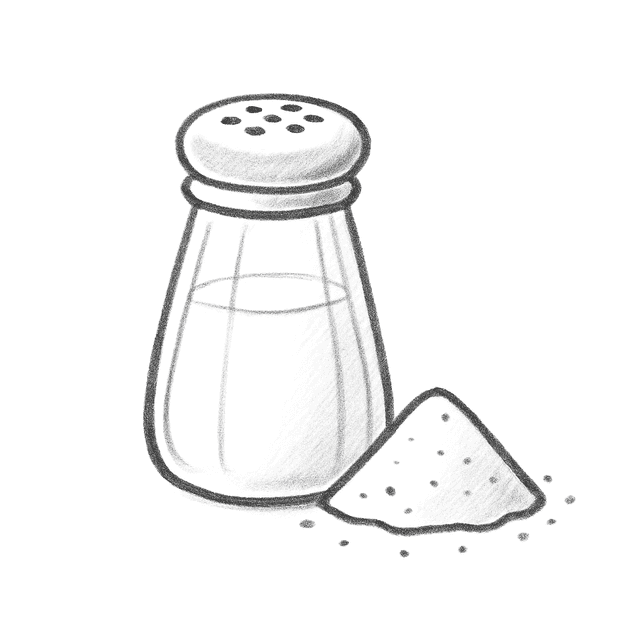 Clue 5: salt