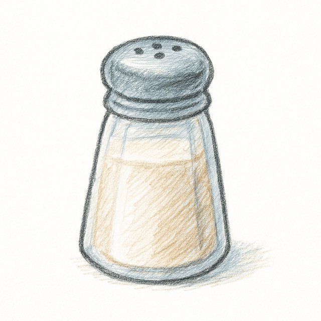 Clue 5: salt