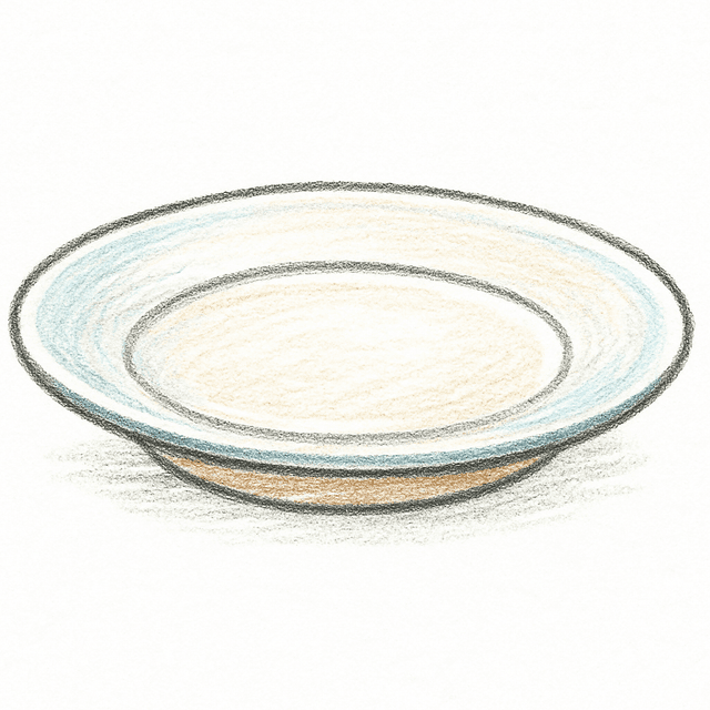 Clue 1: saucer