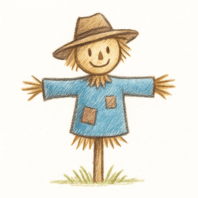 Clue 2: scarecrow