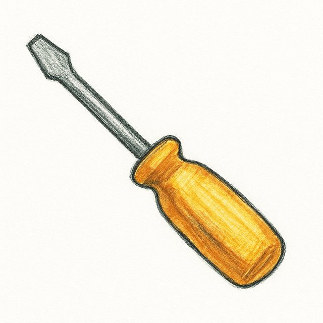 Clue 1: screwdriver