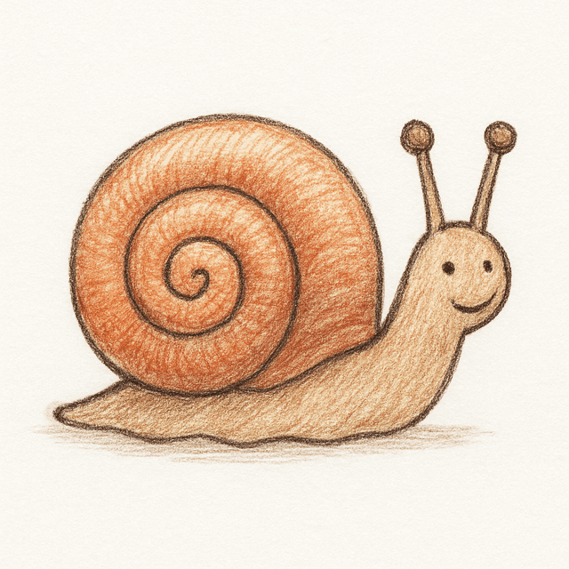Clue 2: snail