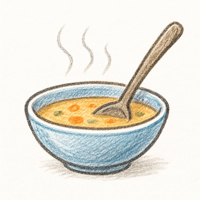 Clue 3: soup
