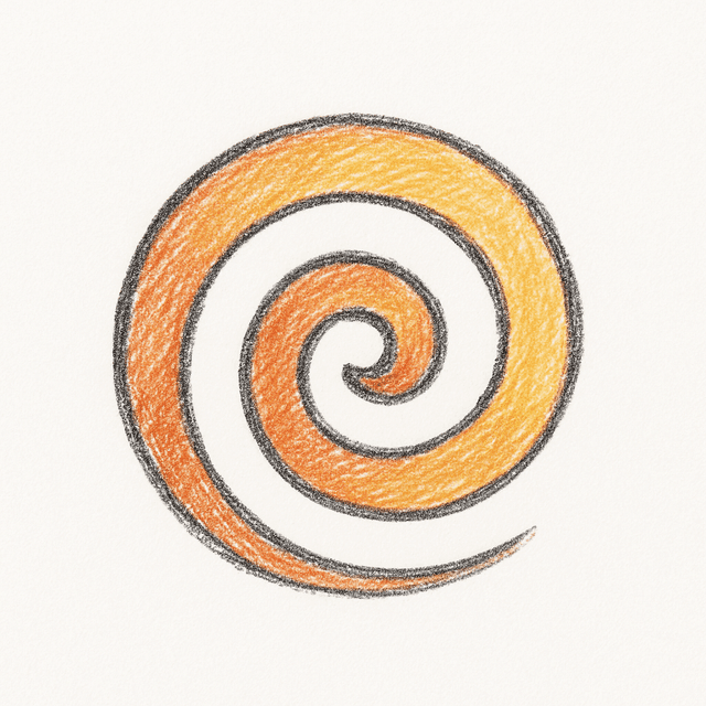 Clue 2: spiral